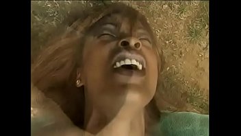 Black brunette Midori after black man pissing fucked him in her pussy