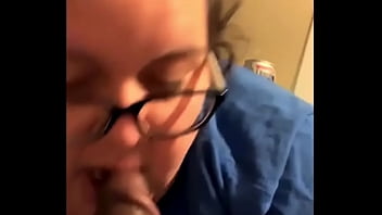 Bbw giving blowjob