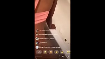 Fucking this thot while I was Live on IG @sean6oat