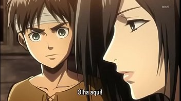 Attack on Titan episódio 3 pr br