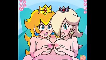 Peach and Rosalina titfuck Link game 