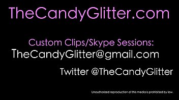 Candy Glitter - Princess Candy Tease You Into Jerking Off For Her Converse - Preview