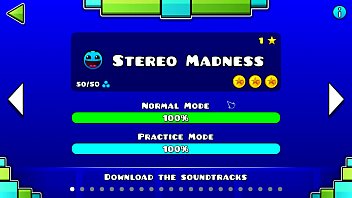 Geometry dash 2.113 Stereo Madness [100%]