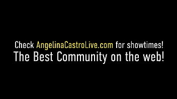 Cuban Beauty Angelina Castro gets her tits banged by a big dick stripper as she gives him an amazing sloppy blowjob that drains him dry of cum! Full Video & Angelina Live @ AngelinaCastroLive.com!
