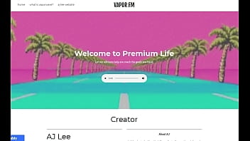 AJ Lee presents her Vaporwave Webradio!