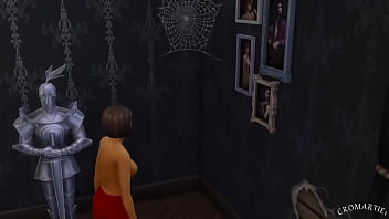 Scooby-Doo parody - Velma allowed spirit to use her pussy as a portal to the afterlife |Sims-4| (Shorter version)