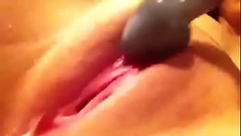 sexy y. pussy play with dildo