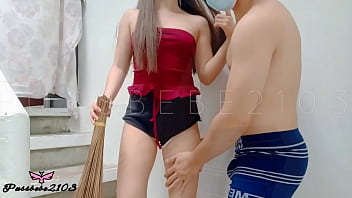 Pinay fucked by her neighbor while her husband is not at home