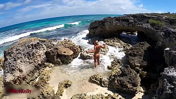 OMG! WATCH IT! Tourist Made a Video Of A Girl Masturbating Near the Sea!