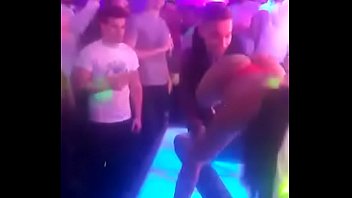 Strip-tease from Romania with a sexy brunette and a sexy boy