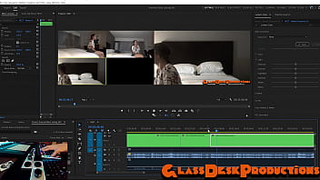 BTS time lapse of GlassDeskProductions' editing process