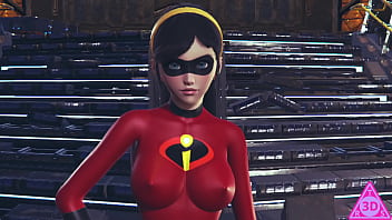 Parodia Violet Parr the incredibles gioco hentai di sesso uncensored Japanese Asian Manga Anime Game KK..TR3DS