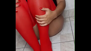 Teen Twerk Brazillian Girl Red Lingerie