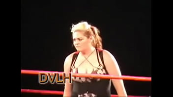 Isis 7 foot tall female wrestler beats up 3 men DVLH Wrestling
