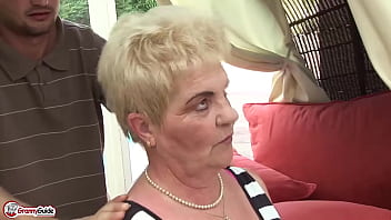 chubby big boob hairy bush 74 years old grandma enjoys a wild fucking lesson with her horny toyboy