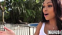 Ebony Babe's Anal Vacation - Mofos.com