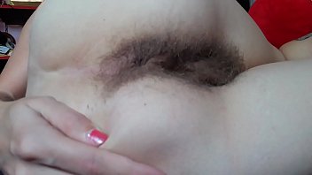 asshole winking hairy bush girl