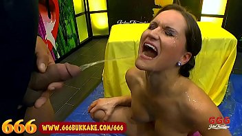 MILF Barbara is a Gangbang Piss Whore - 666 Bukkake