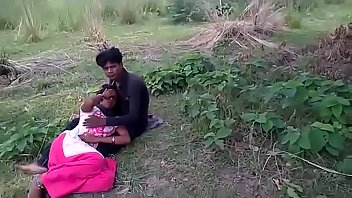 brother fucks two small sister in jungle