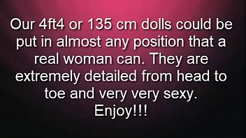 135 cm or 4ft4 Charming dolls