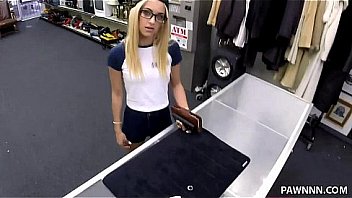 blonde pawn shop creampie