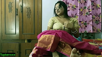 Indian sexy bhabhi getting hot for sex but who will fuck her? watch till the end