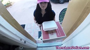 Real delivery teen jizz